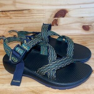 Chaco Kids Z1 Ecotread Hiking Outdoor Rio Green Sz 2